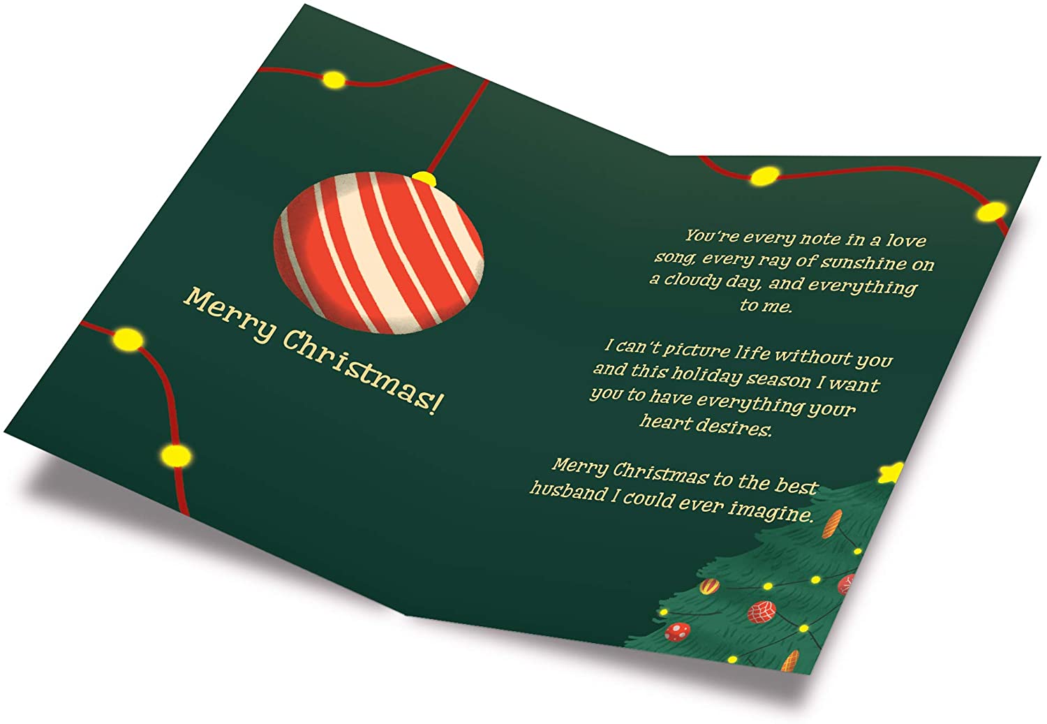 Christmas Card For Husband Love