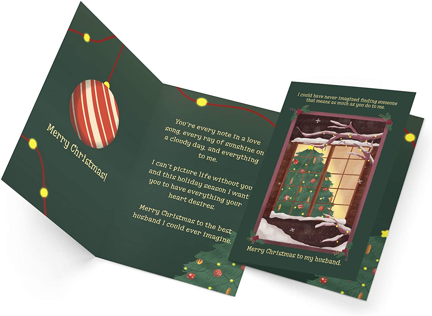 Christmas Card For Husband Love