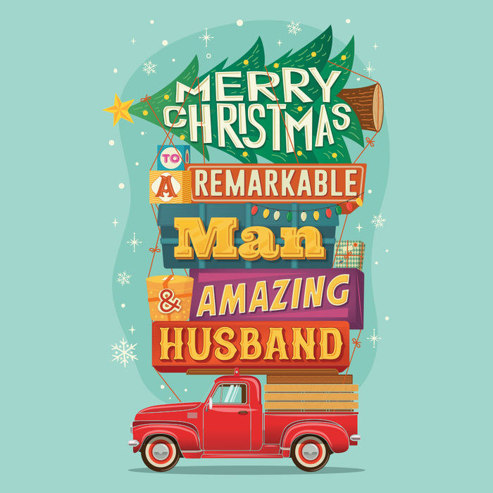 Christmas Card For Husband