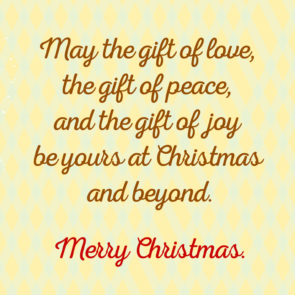 Merry Christmas Card For Grandma