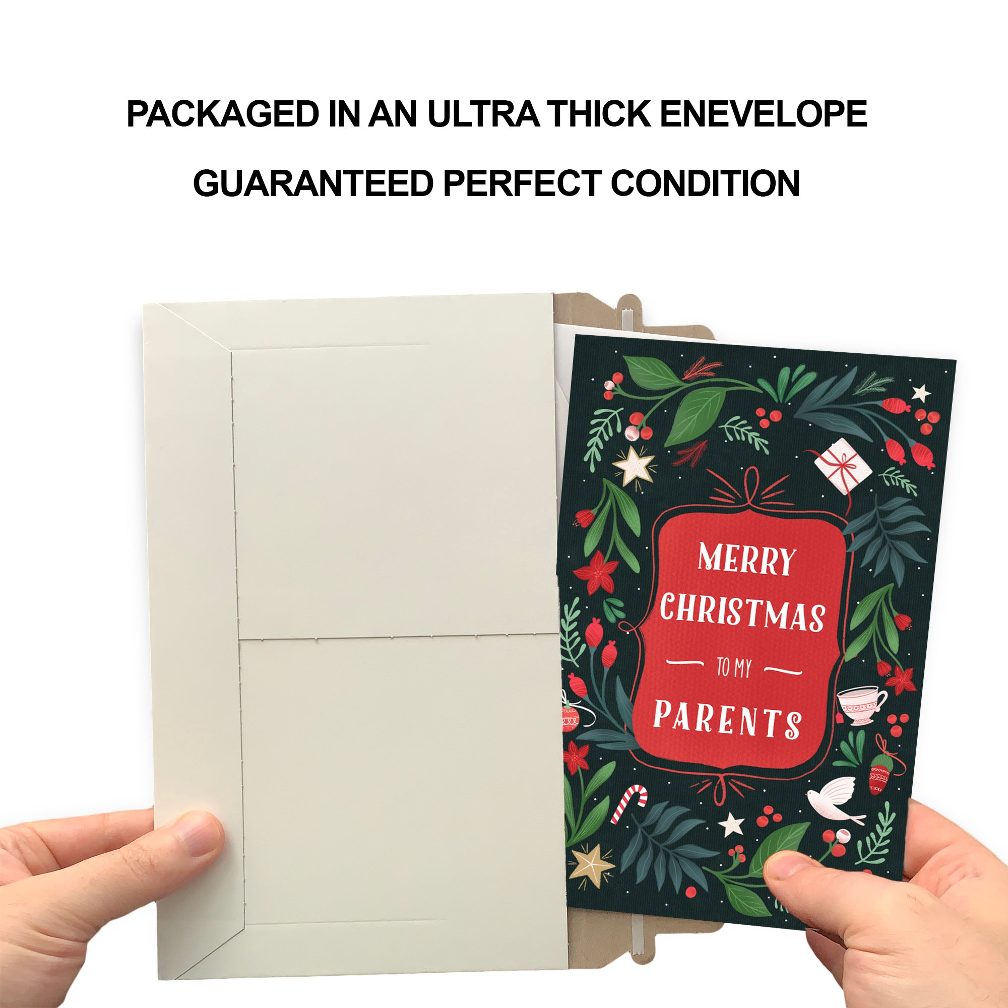 Merry Christmas Card For Parents