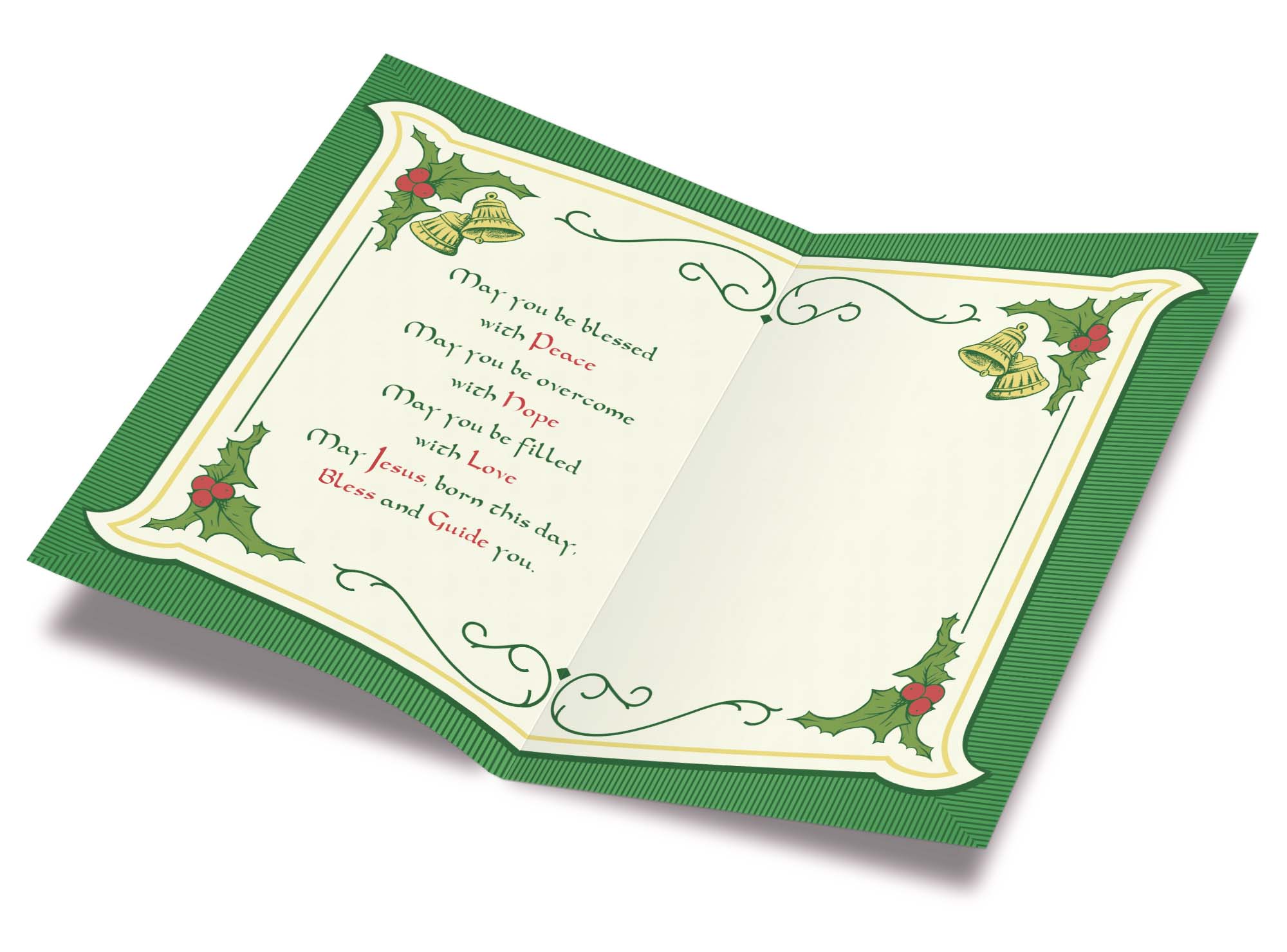 Religious Merry Christmas Card