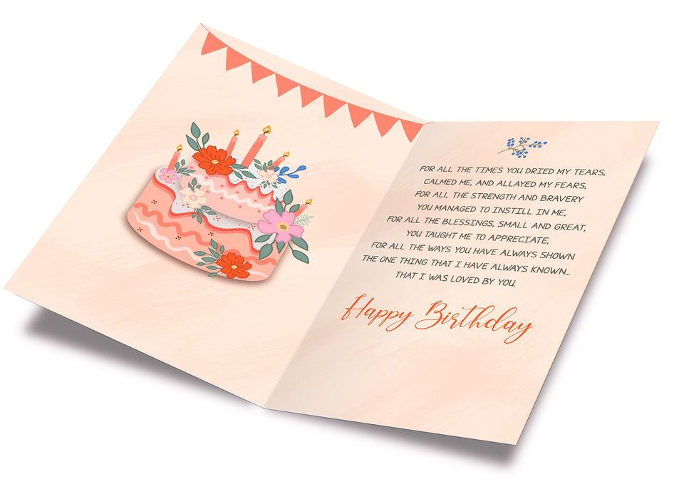 Heartfelt Birthday Card For Mom (Mother)