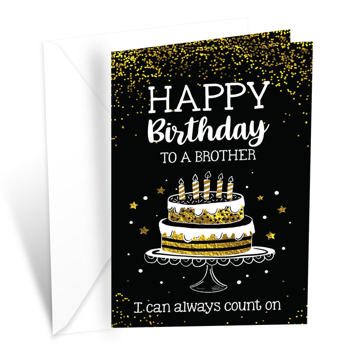 Brother Birthday Card