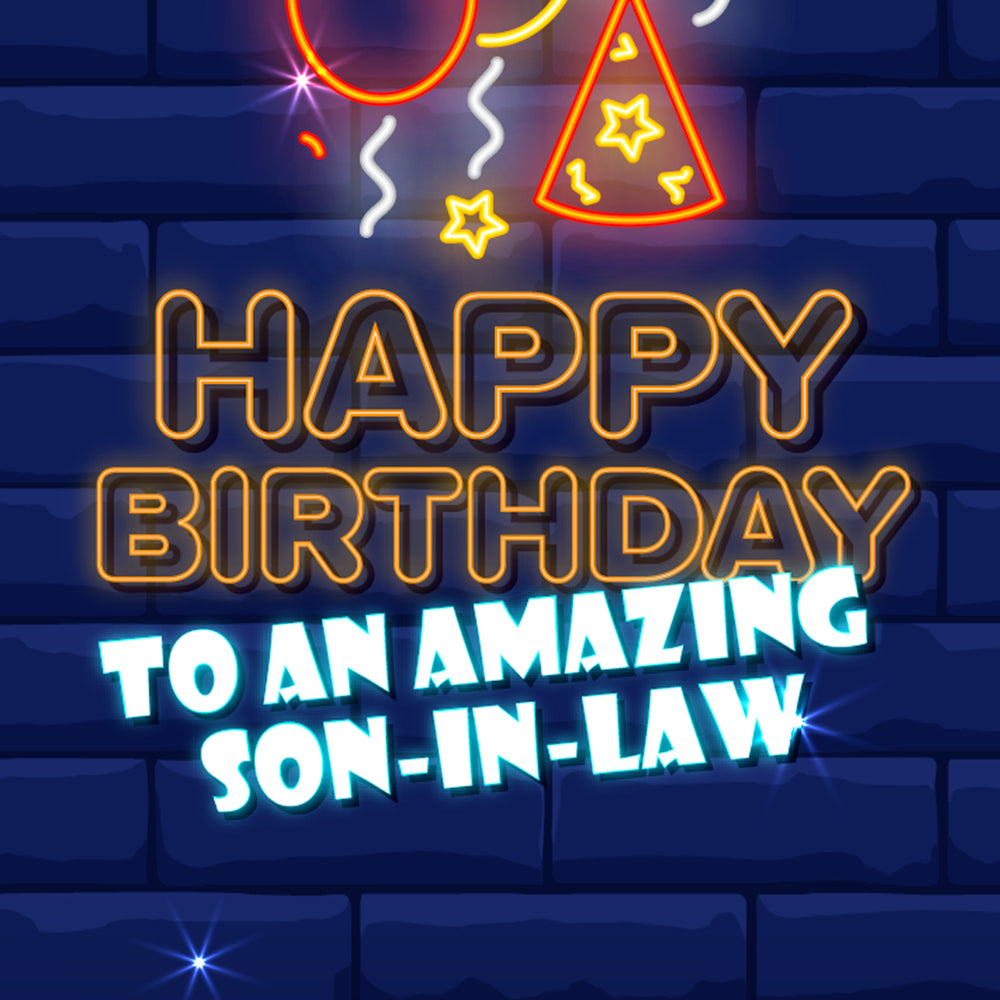 Birthday Card For Son In Law