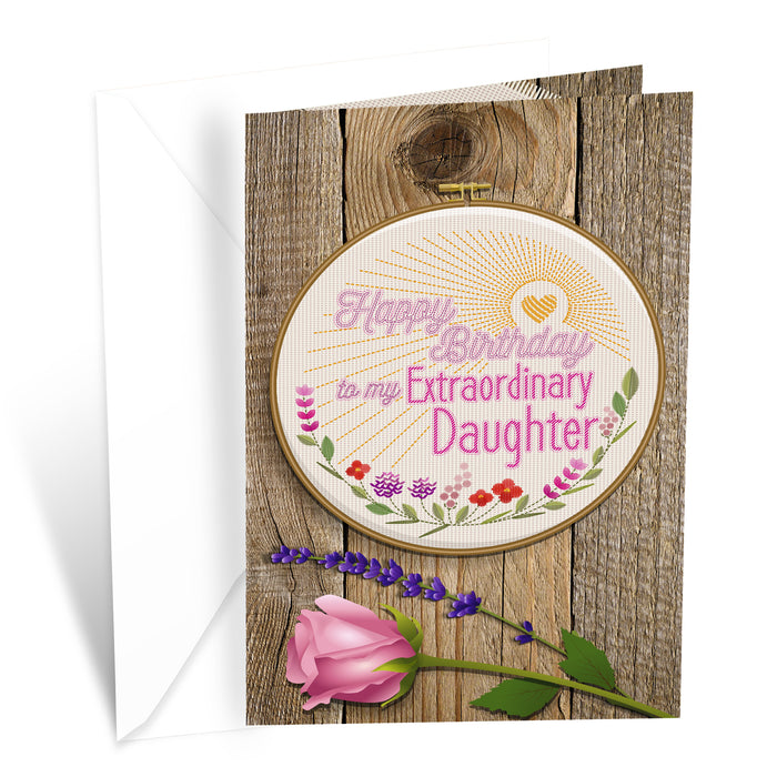 Happy Birthday Card For Daughter