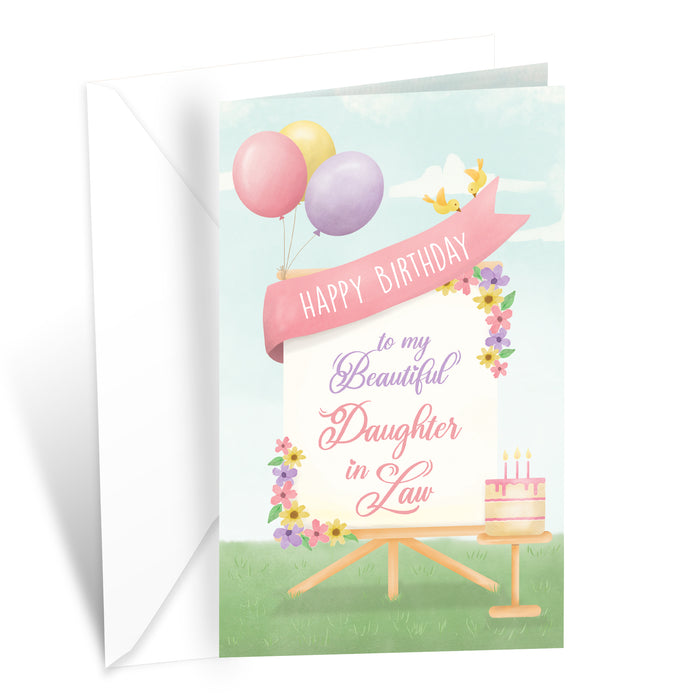 Happy Birthday Card For Daughter-In-Law