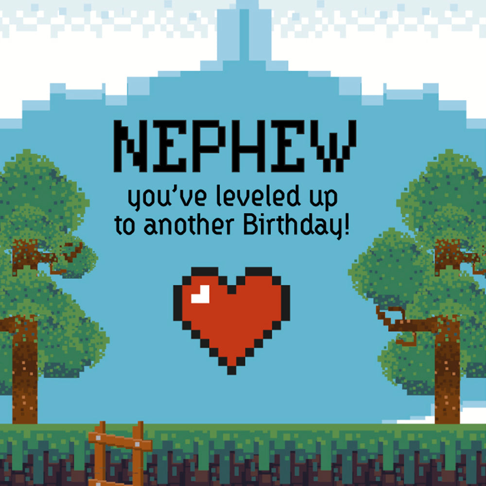 Birthday Card For Nephew