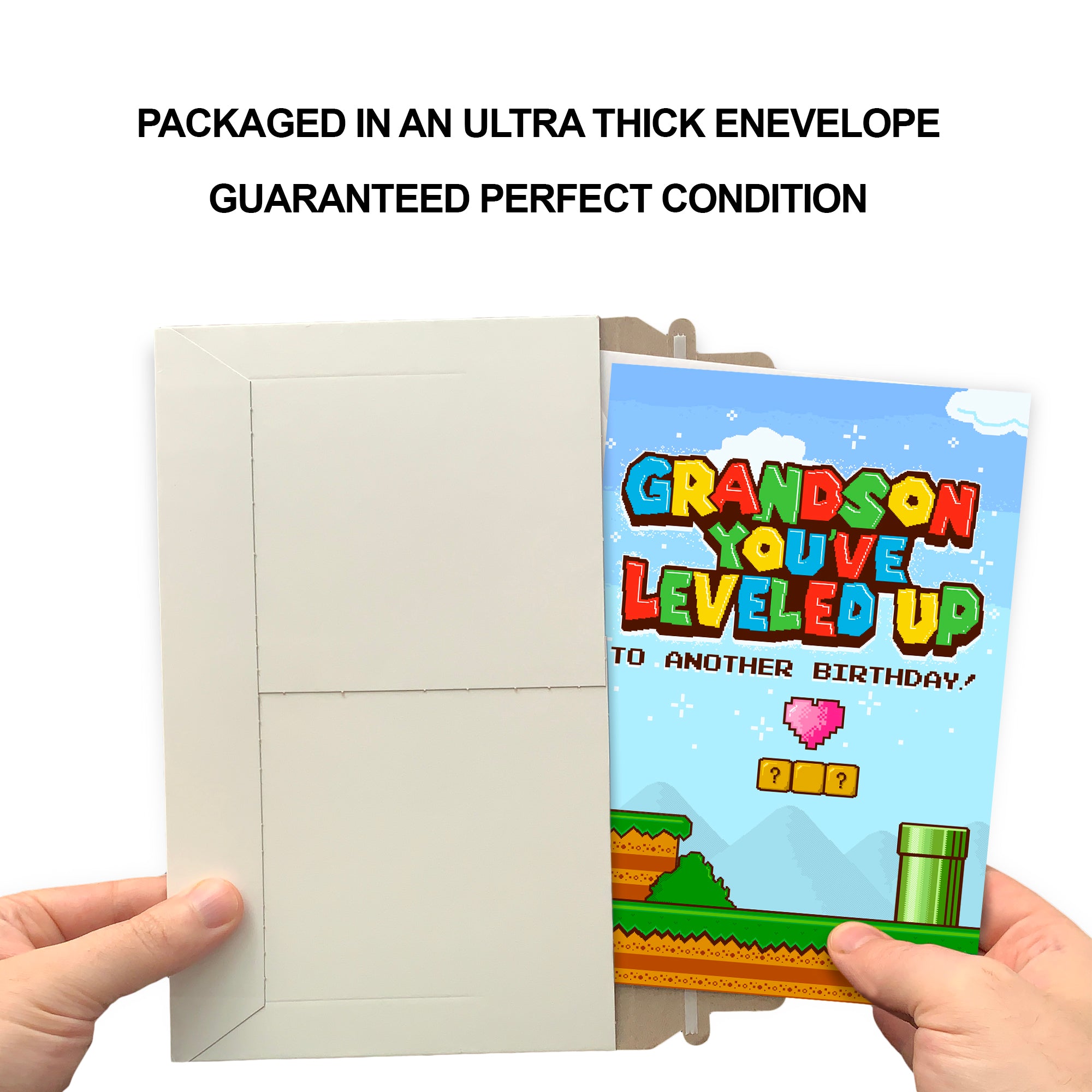 Grandson Birthday Card Video Game Theme