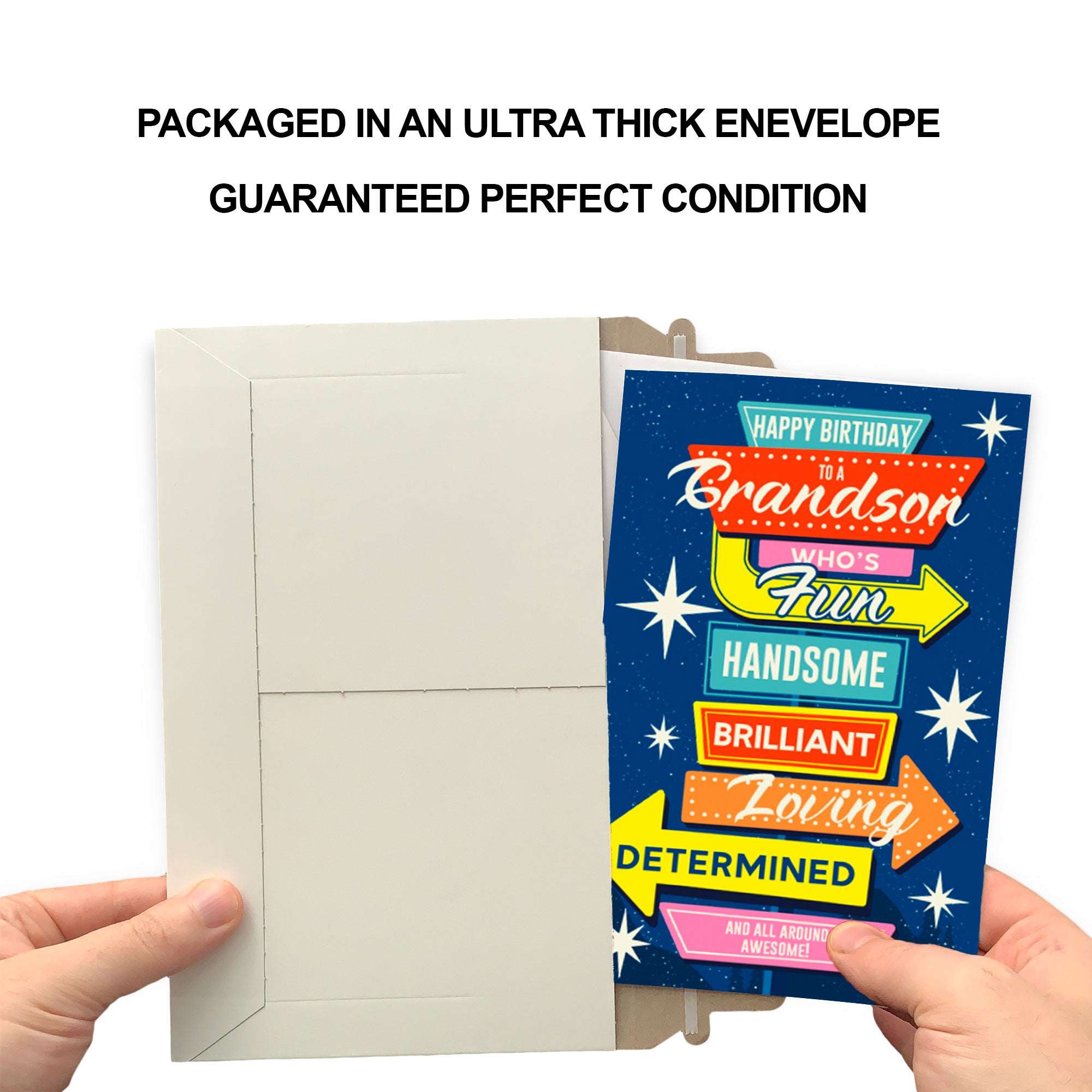 Birthday Card For Grandson