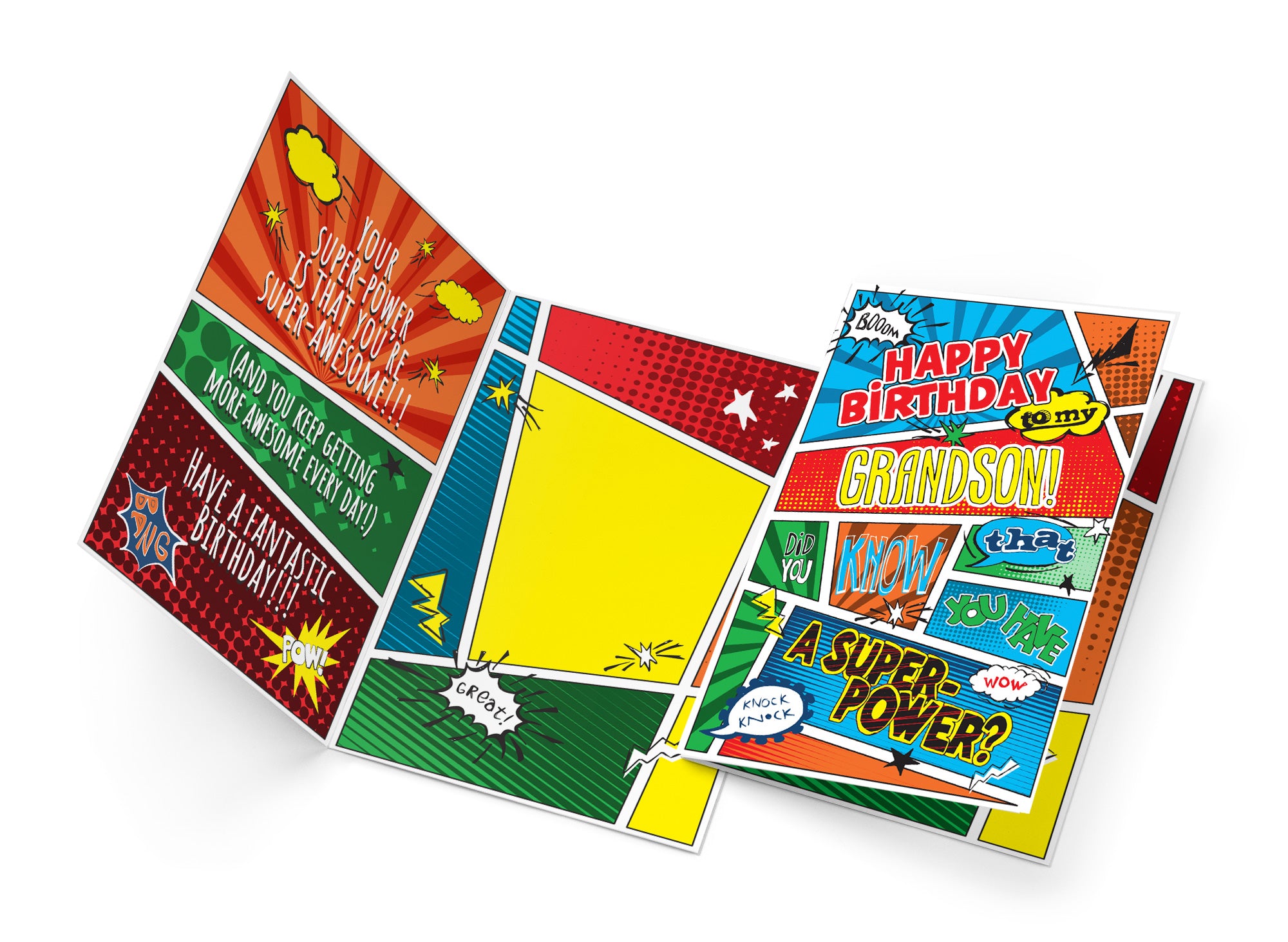 Grandson Birthday Card