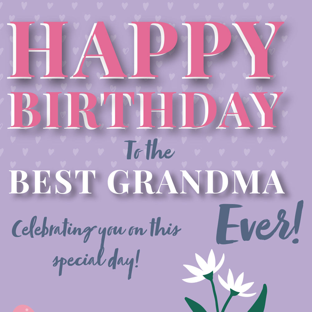 Happy Birthday Card For Grandma