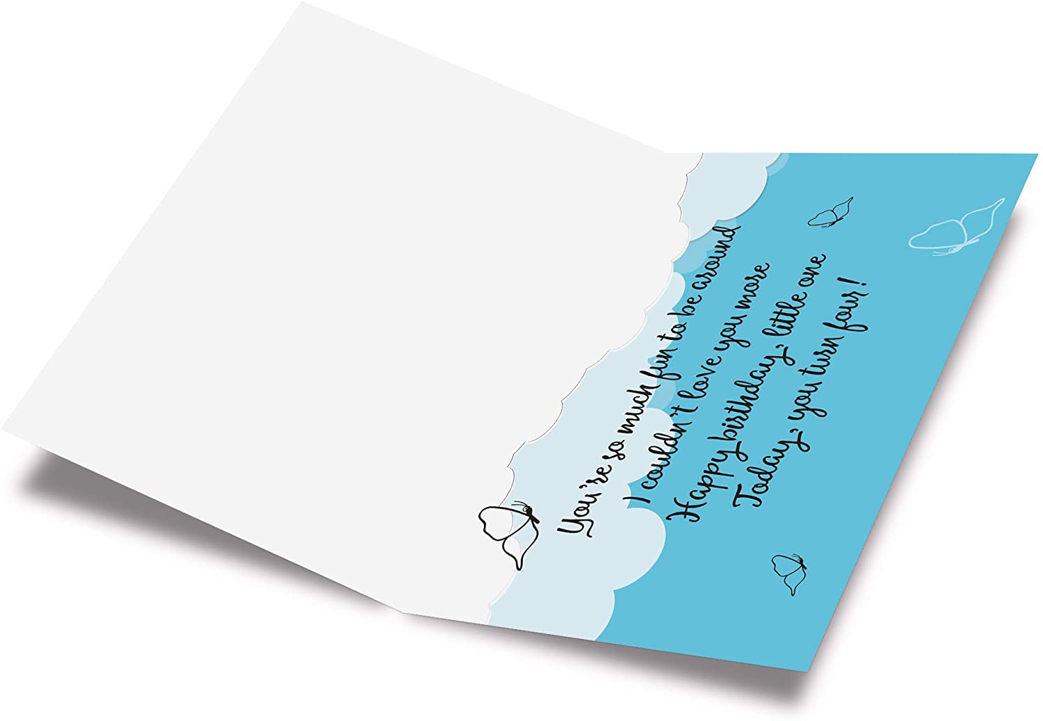 Fourth (4th) Birthday Card