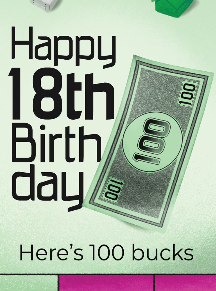 Funny 18th Birthday Card