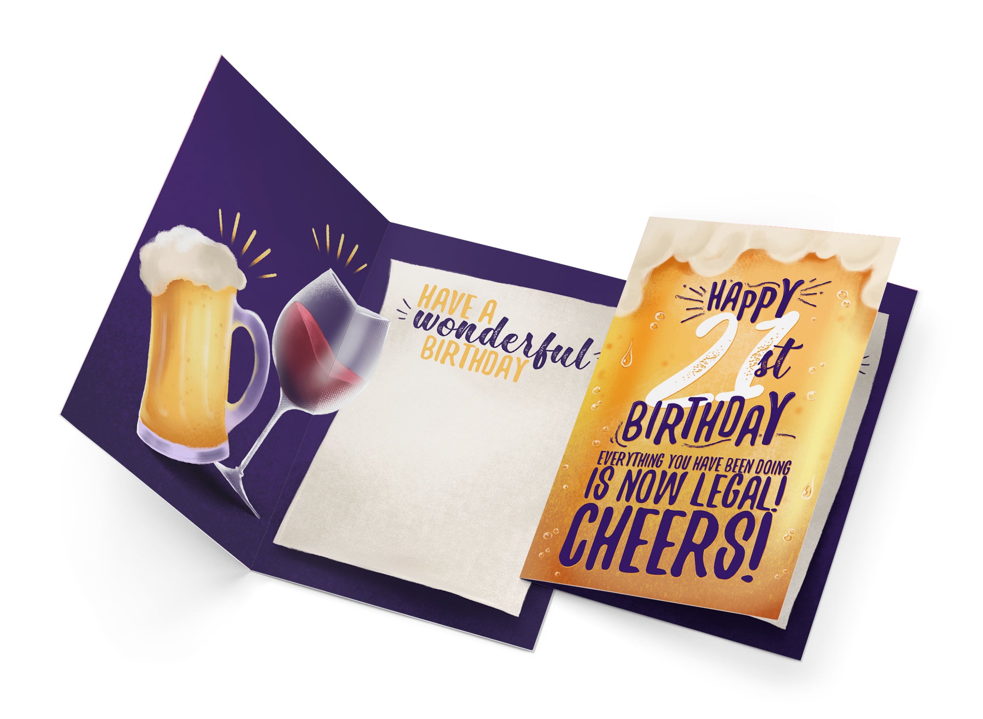 21st Birthday Card Funny