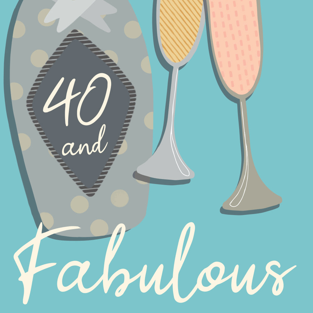 40th Birthday Card