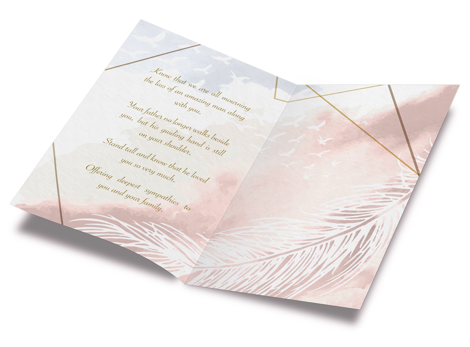 Sympathy Card Loss of Father (Dad)