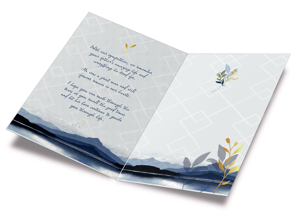 Sympathy Card Loss of Dad (Father)