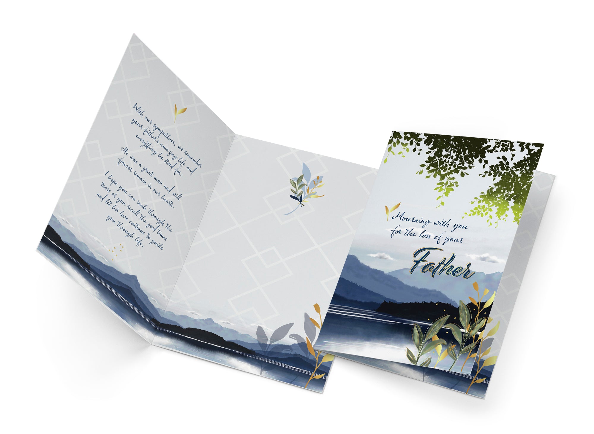 Sympathy Card Loss of Dad (Father)