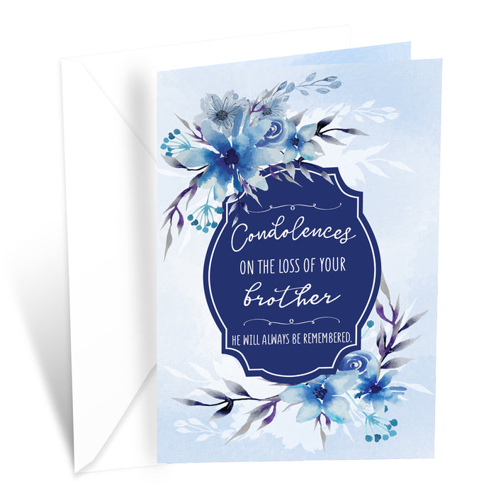 Loss of Brother Sympathy Card