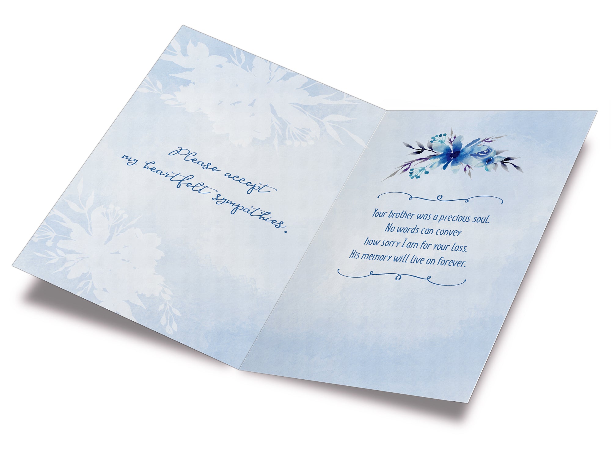 Loss of Brother Sympathy Card