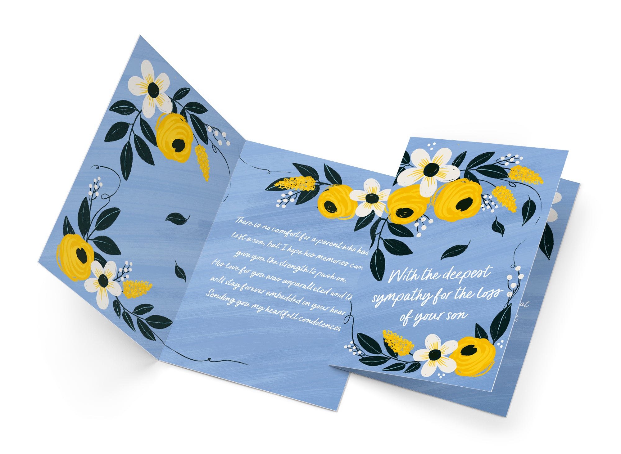 Sympathy Card Loss of Son