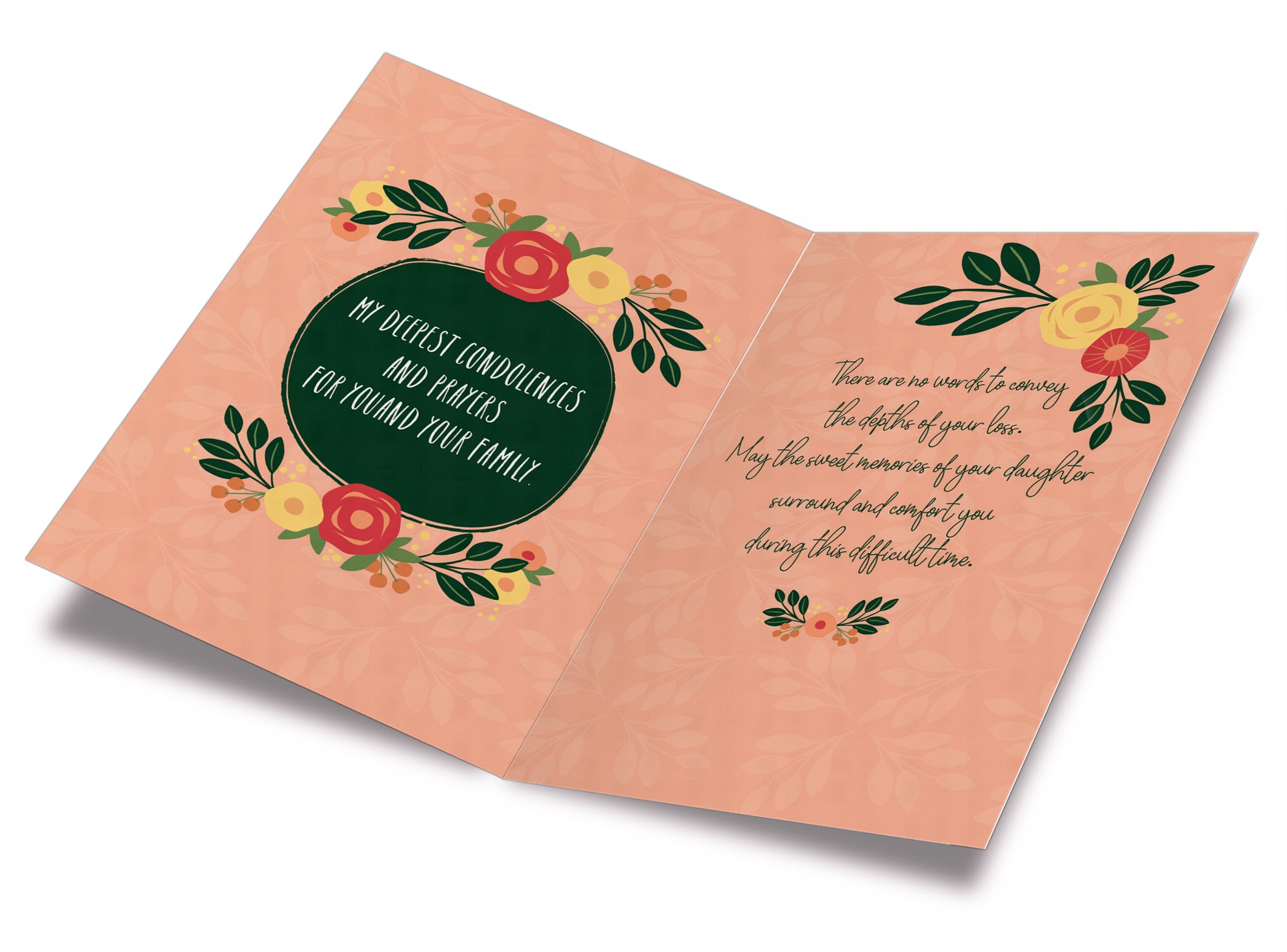 Sympathy Card Loss of Daughter