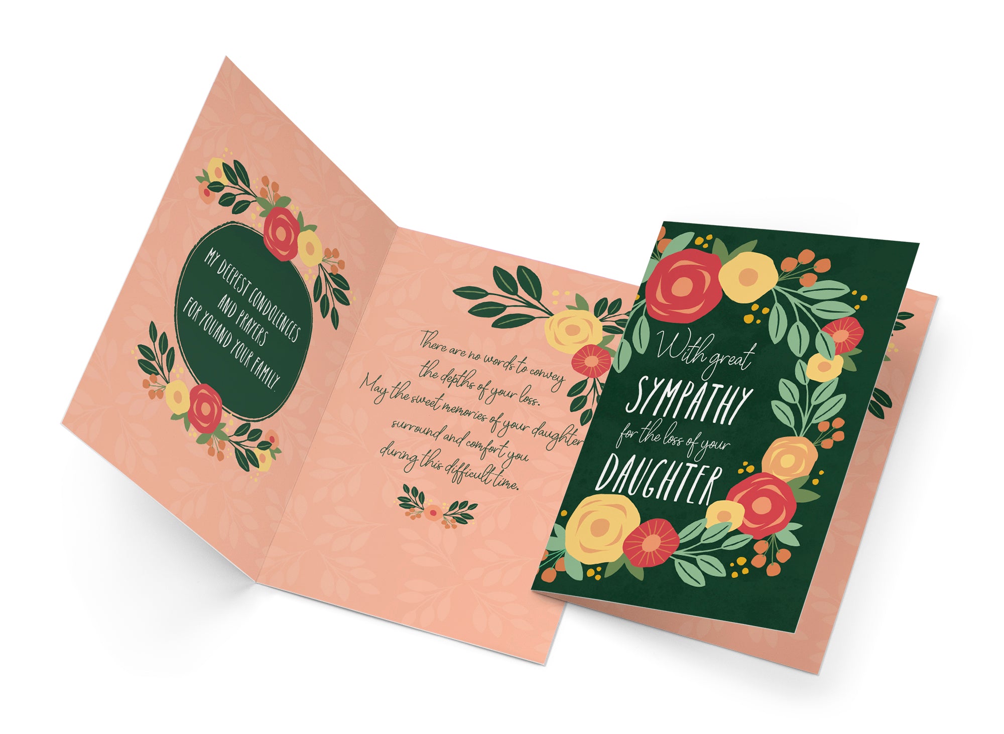 Sympathy Card Loss of Daughter