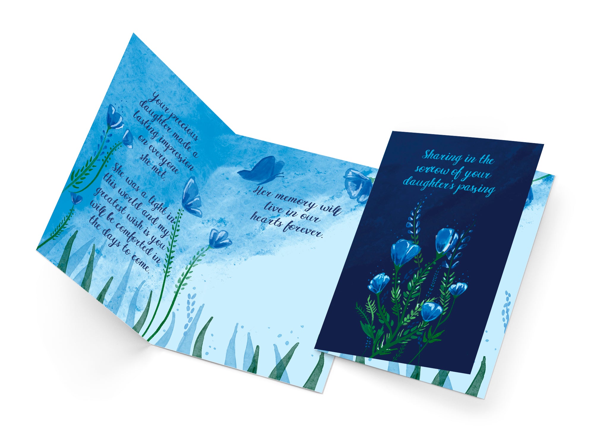 Loss of Daughter Sympathy Card