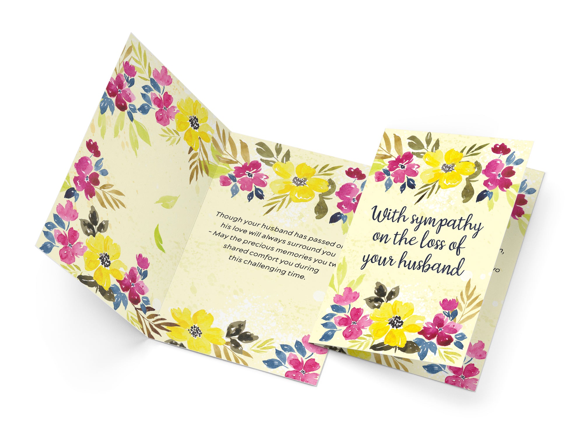 Sympathy Card Loss of Husband