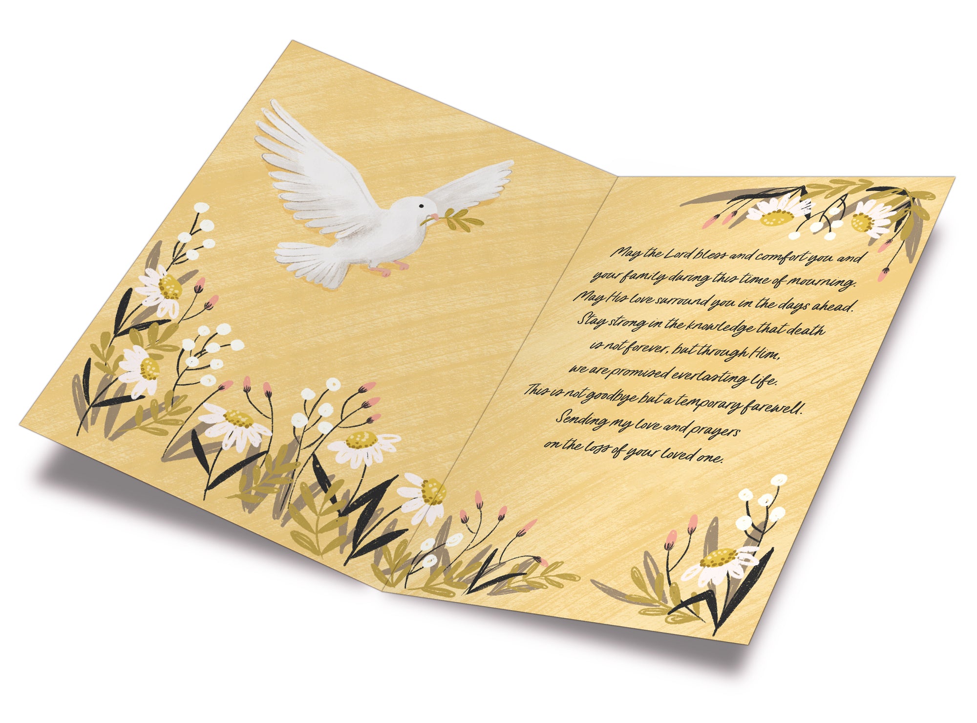 Sympathy Card Religious