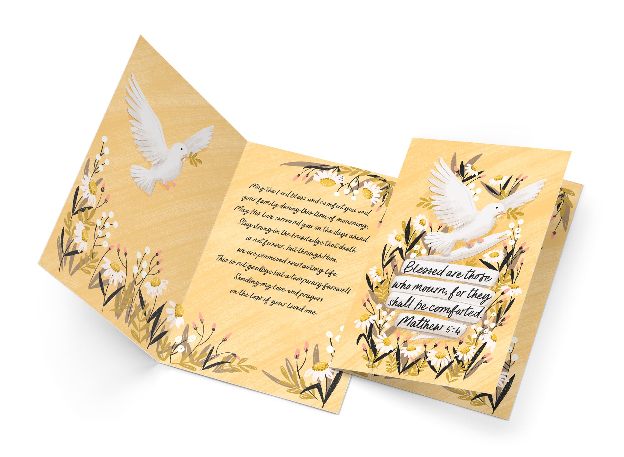 Sympathy Card Religious