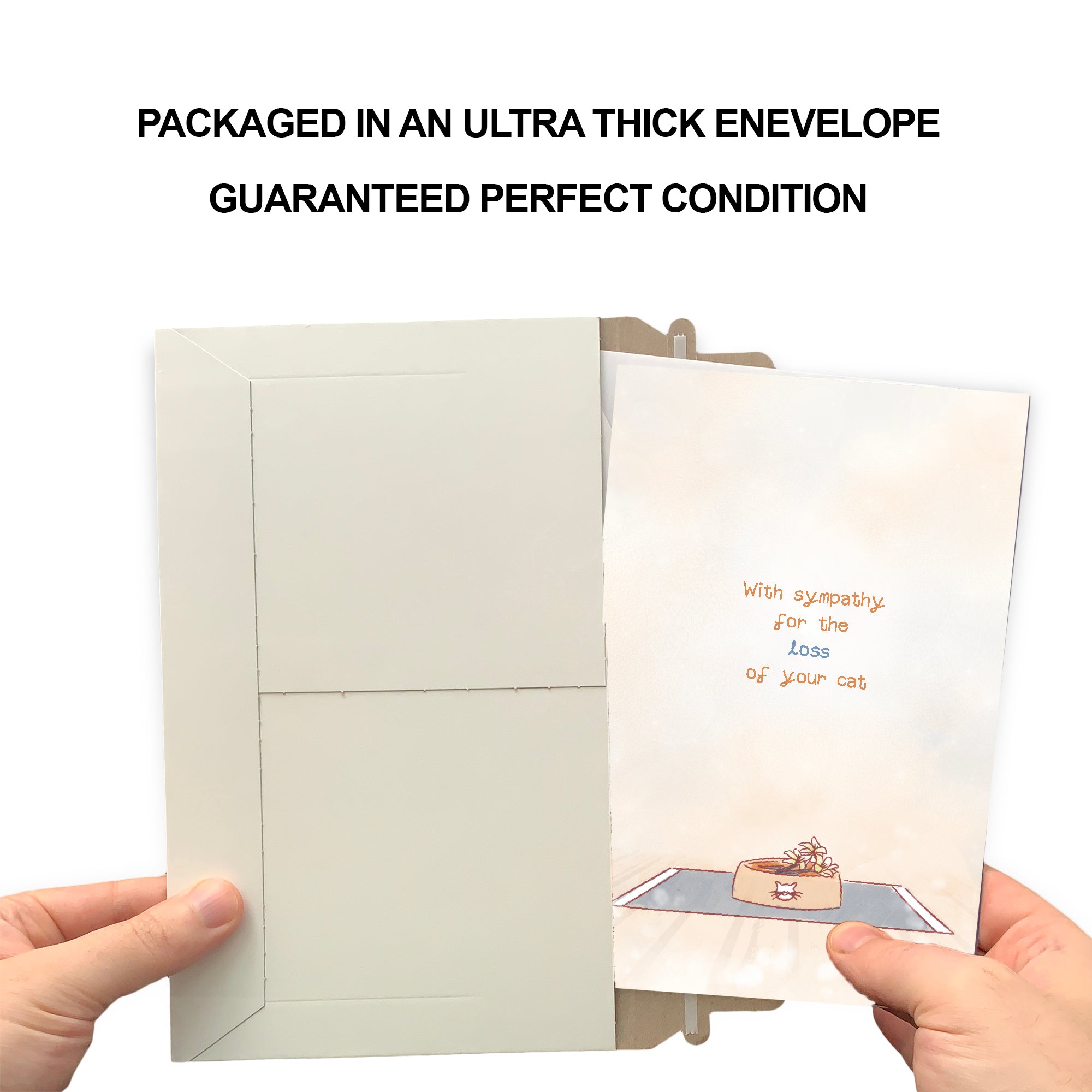 Loss of Cat Sympathy Card