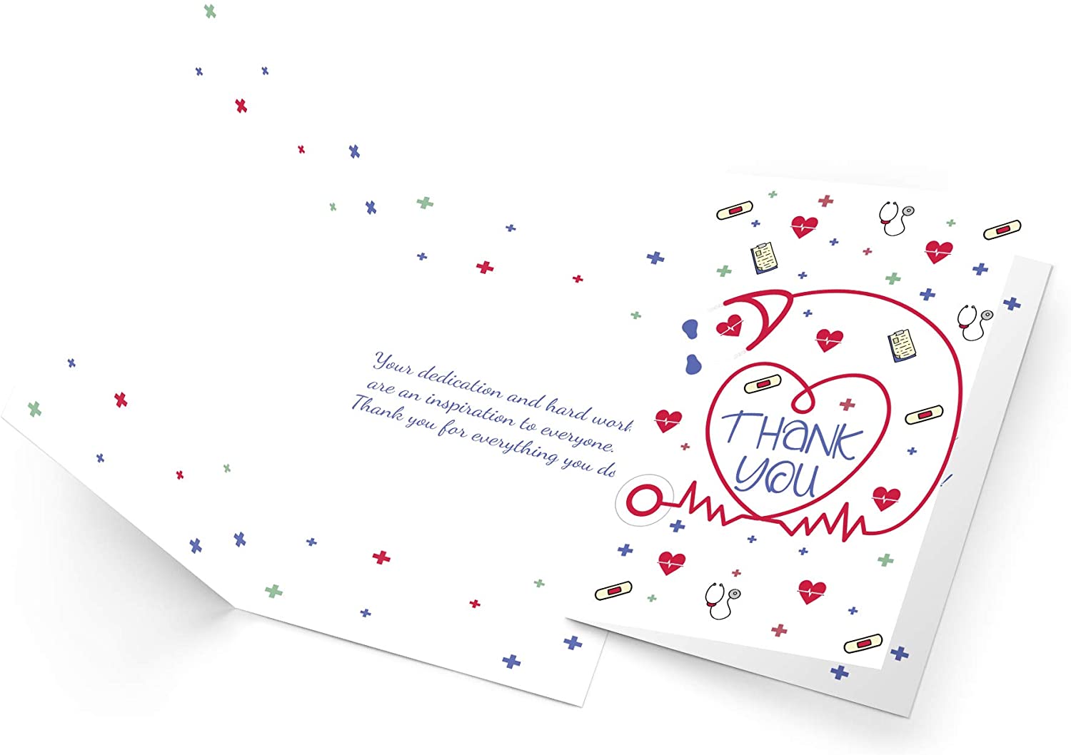 Thank You Card For Healthcare, Nurse, Doctor