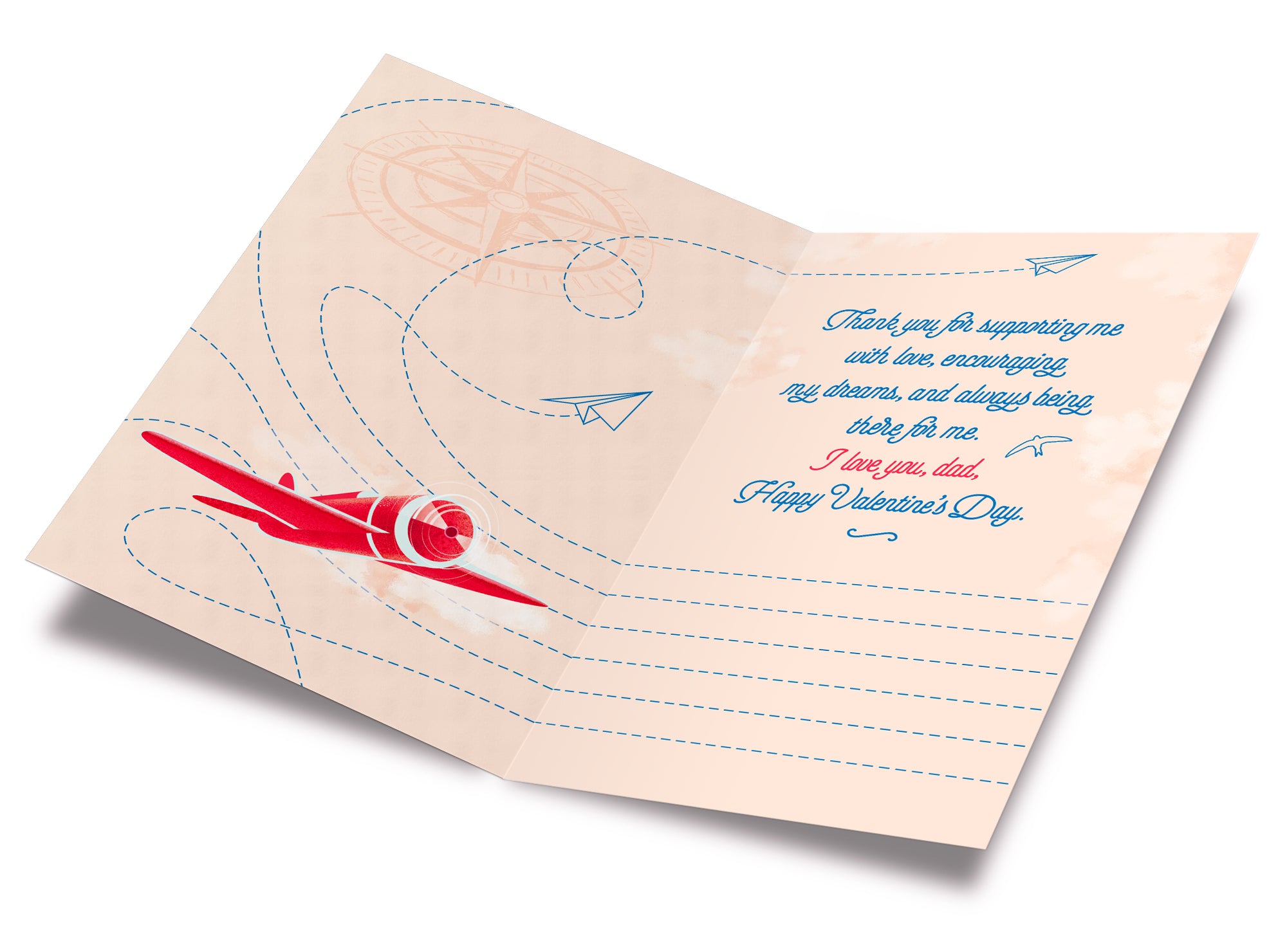 Dad Valentine's Day Card