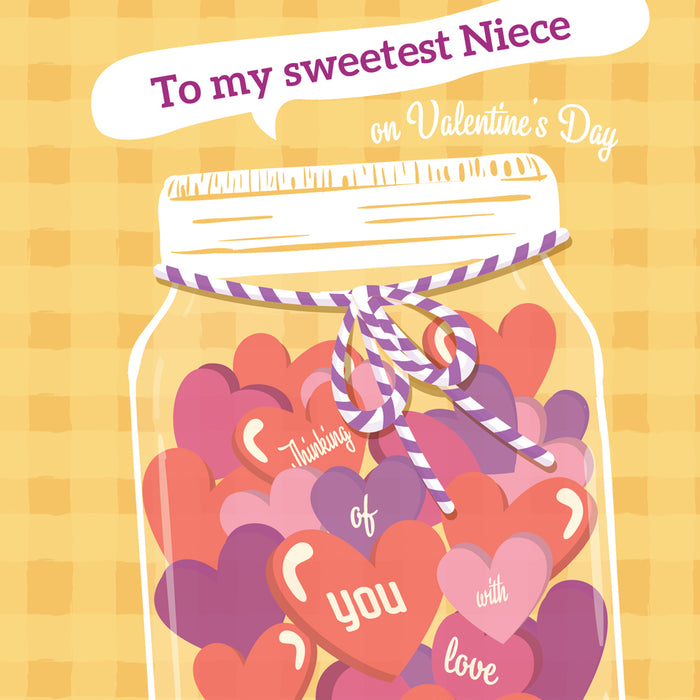 Niece Valentine's Day Card