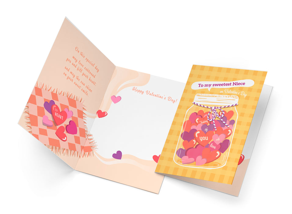 Niece Valentine's Day Card