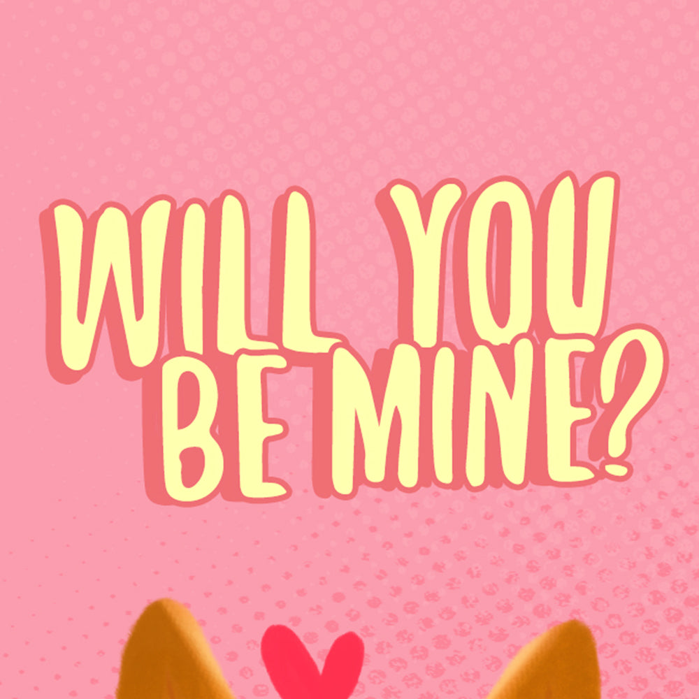 Valentine's Day Card Corgi Love