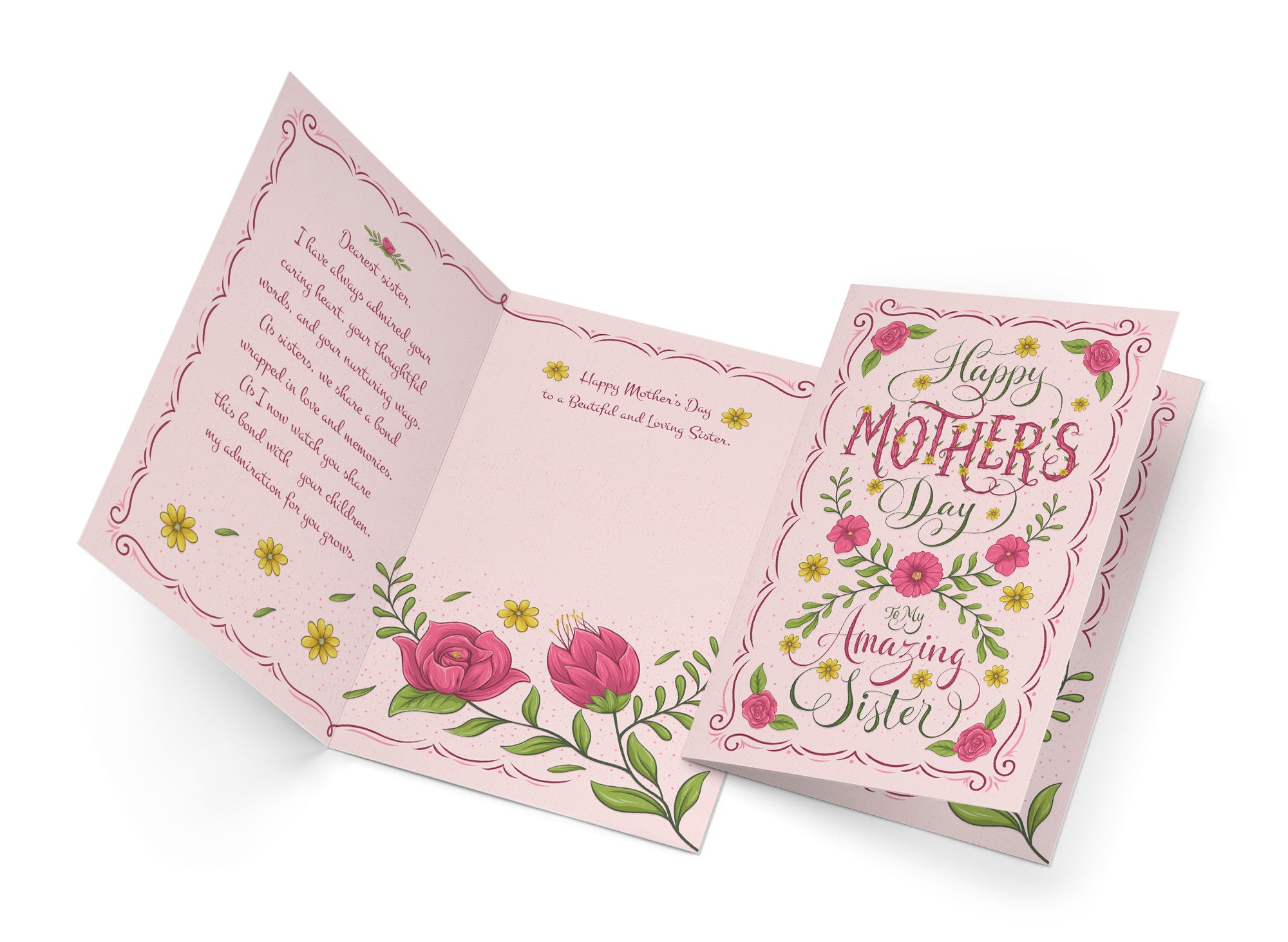 Sister Mother's Day Card