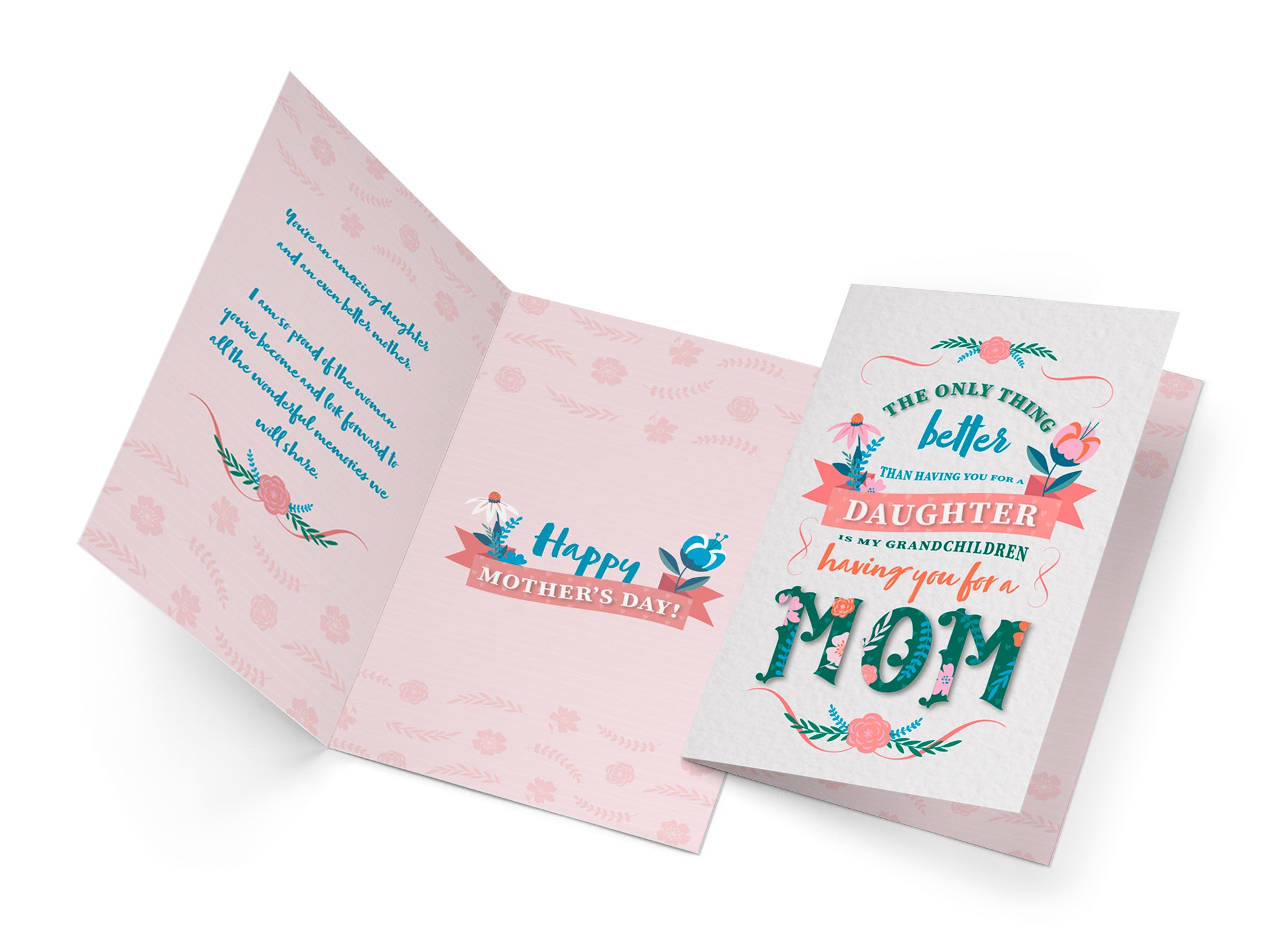 Mother's Day Card For Daughter