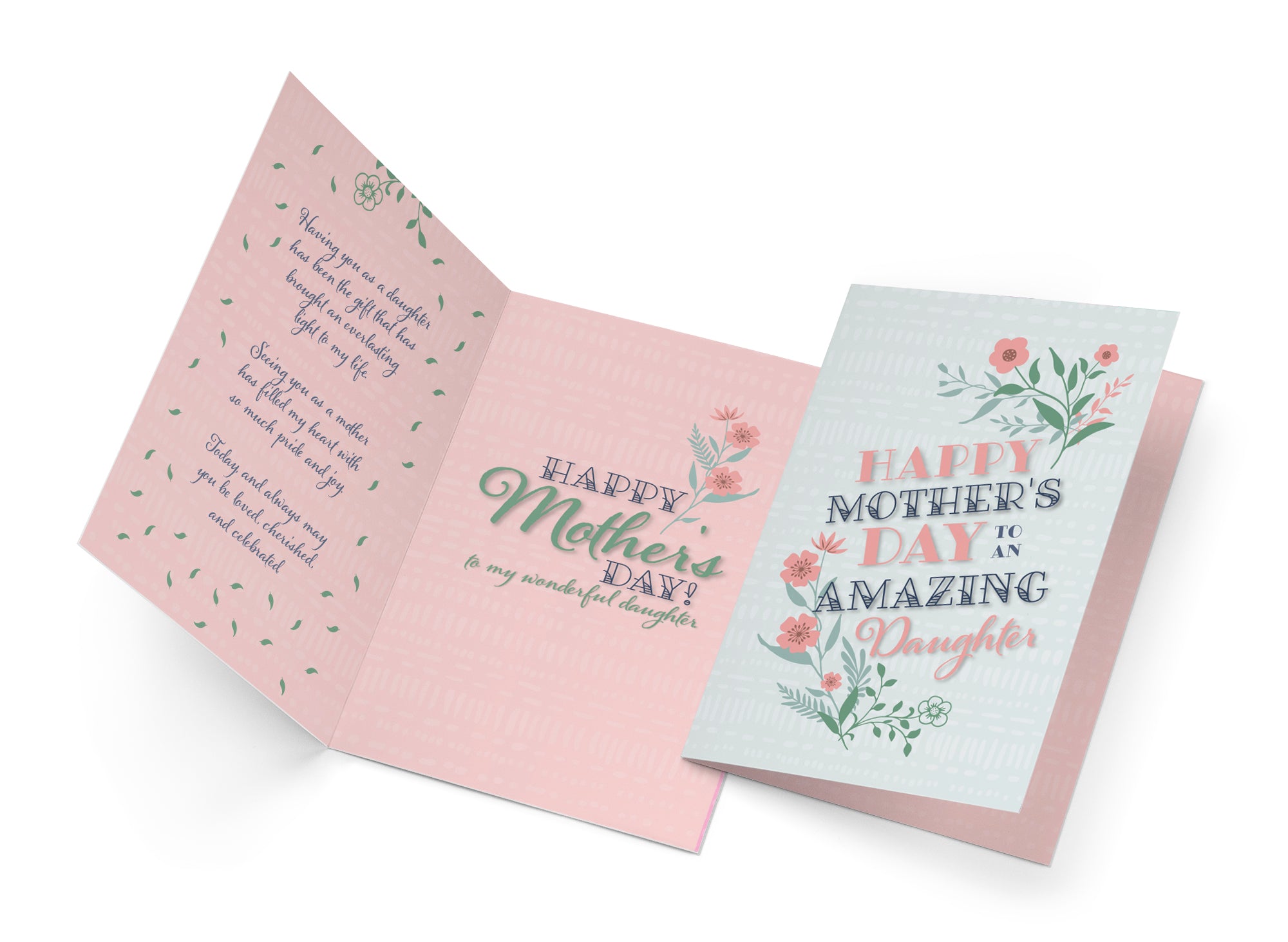 Mother's Day Card For Daughter