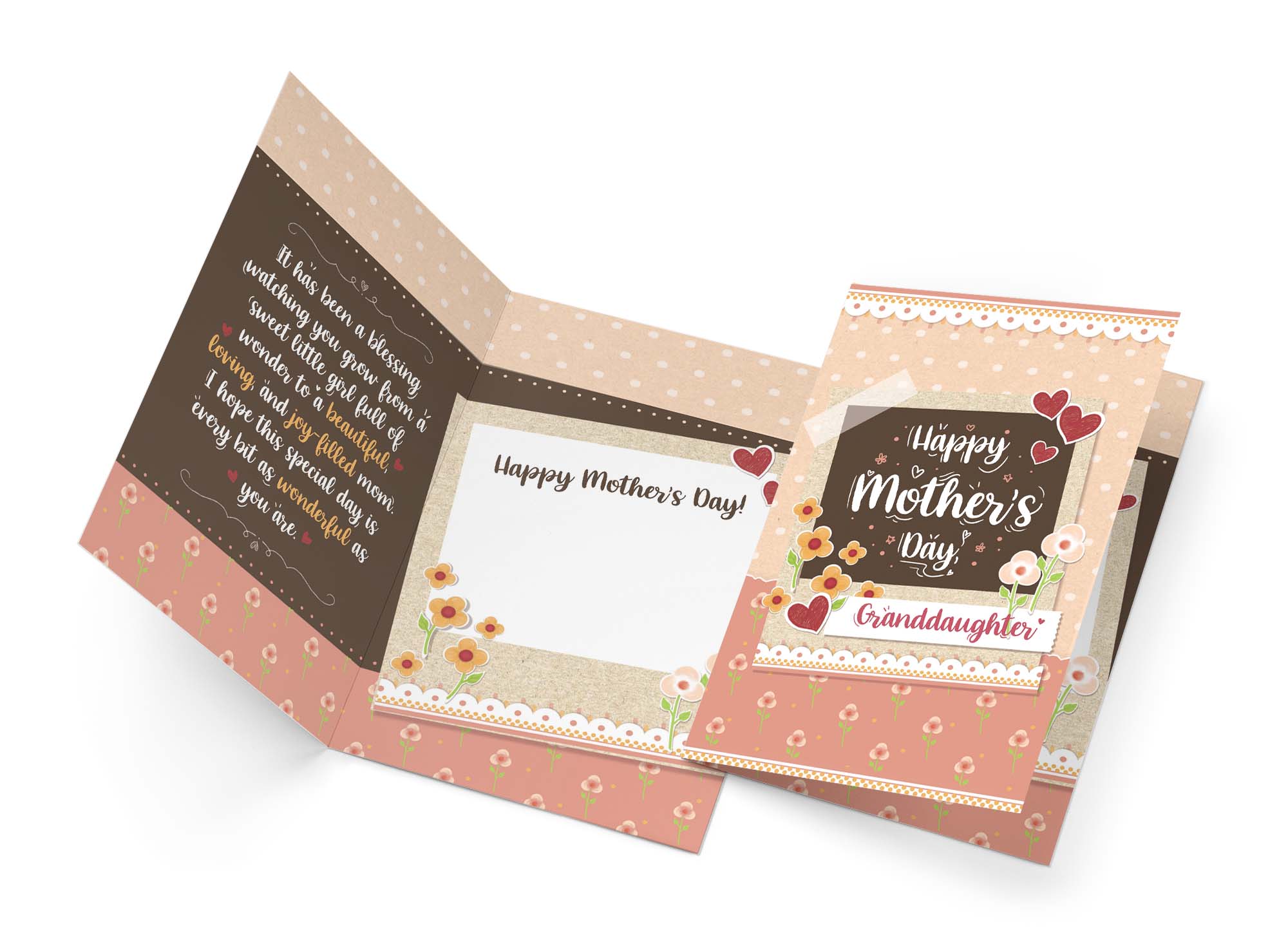 Granddaughter Mother's Day Card