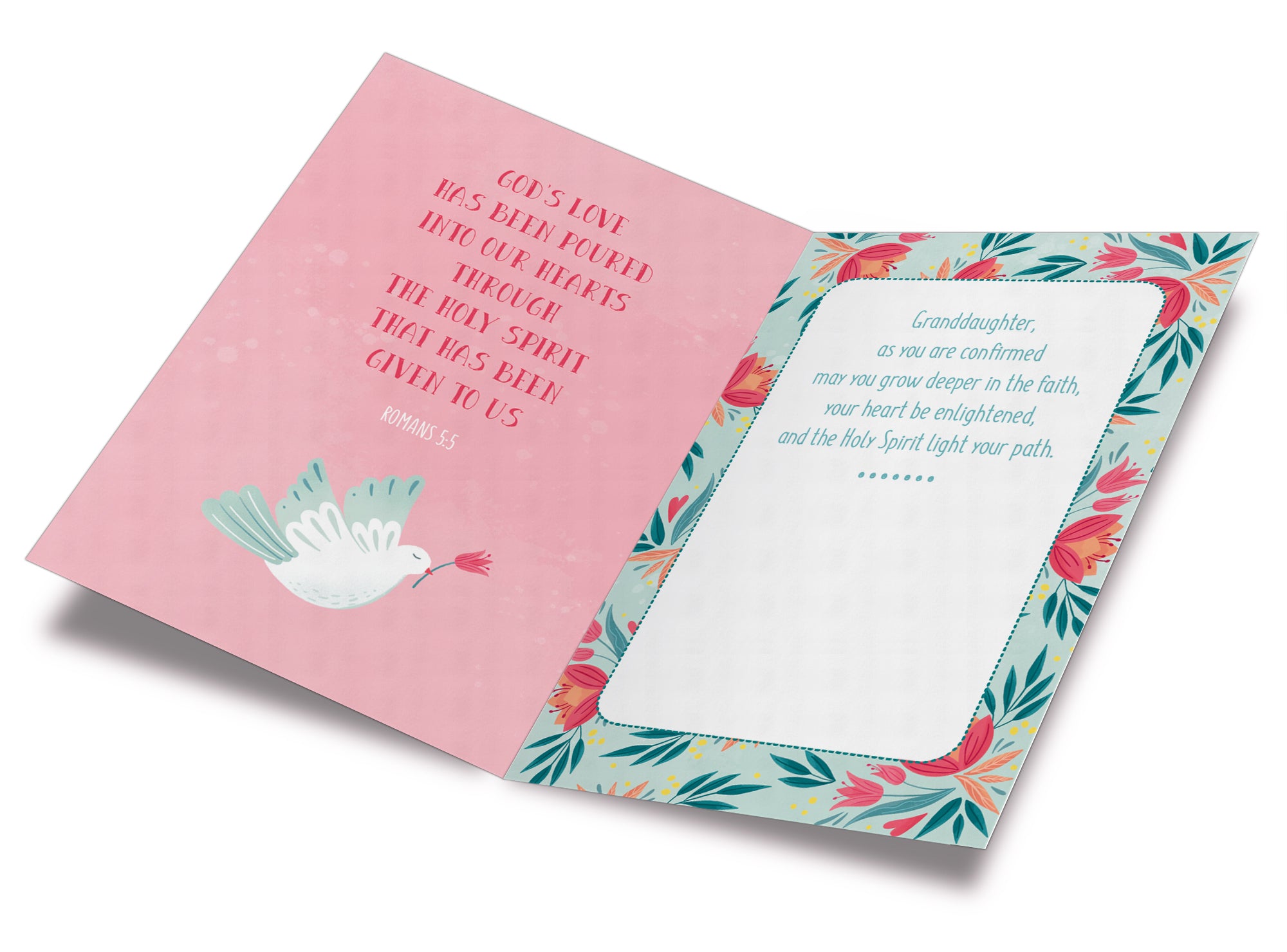 Granddaughter Confirmation Card