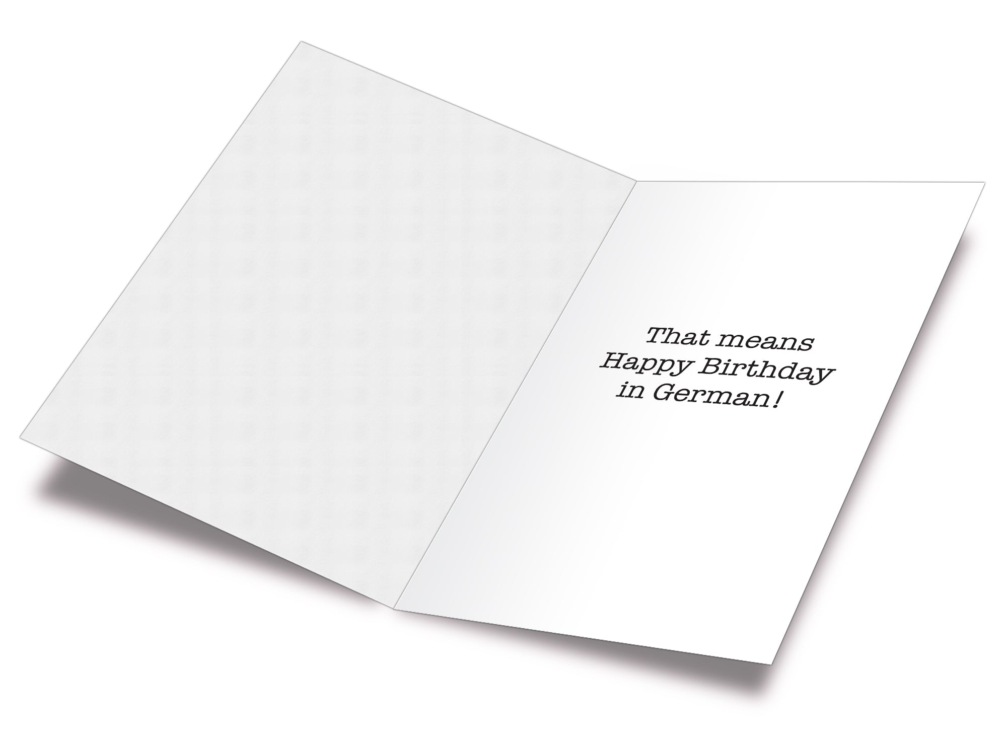 Funny Dog Birthday Card Pun With German Shepherd