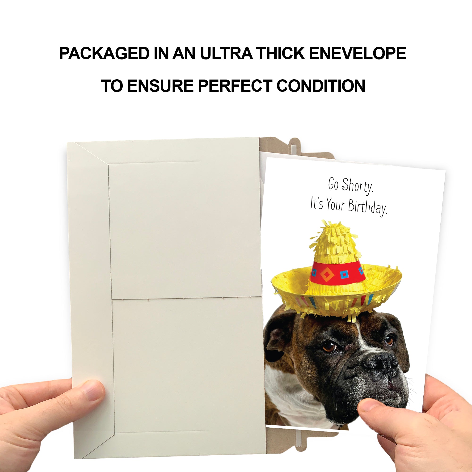 Funny Dog Birthday Card Pun With Boxer