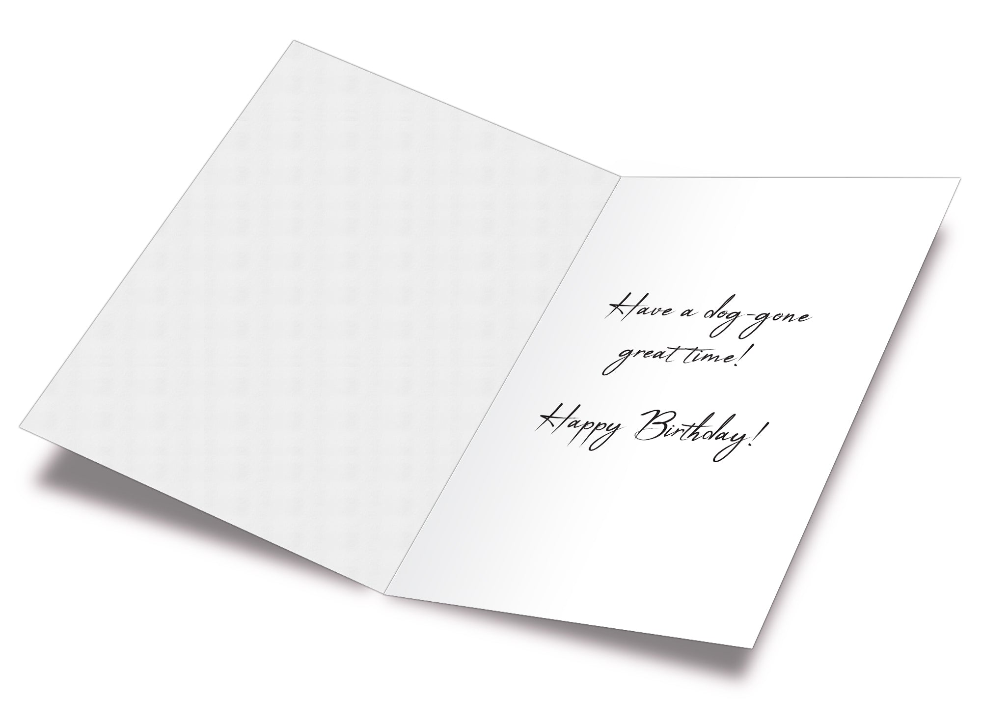 Funny Dog Birthday Card Pun With King Charles Spaniel