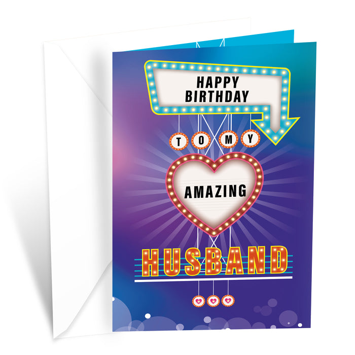 Husband Birthday Card