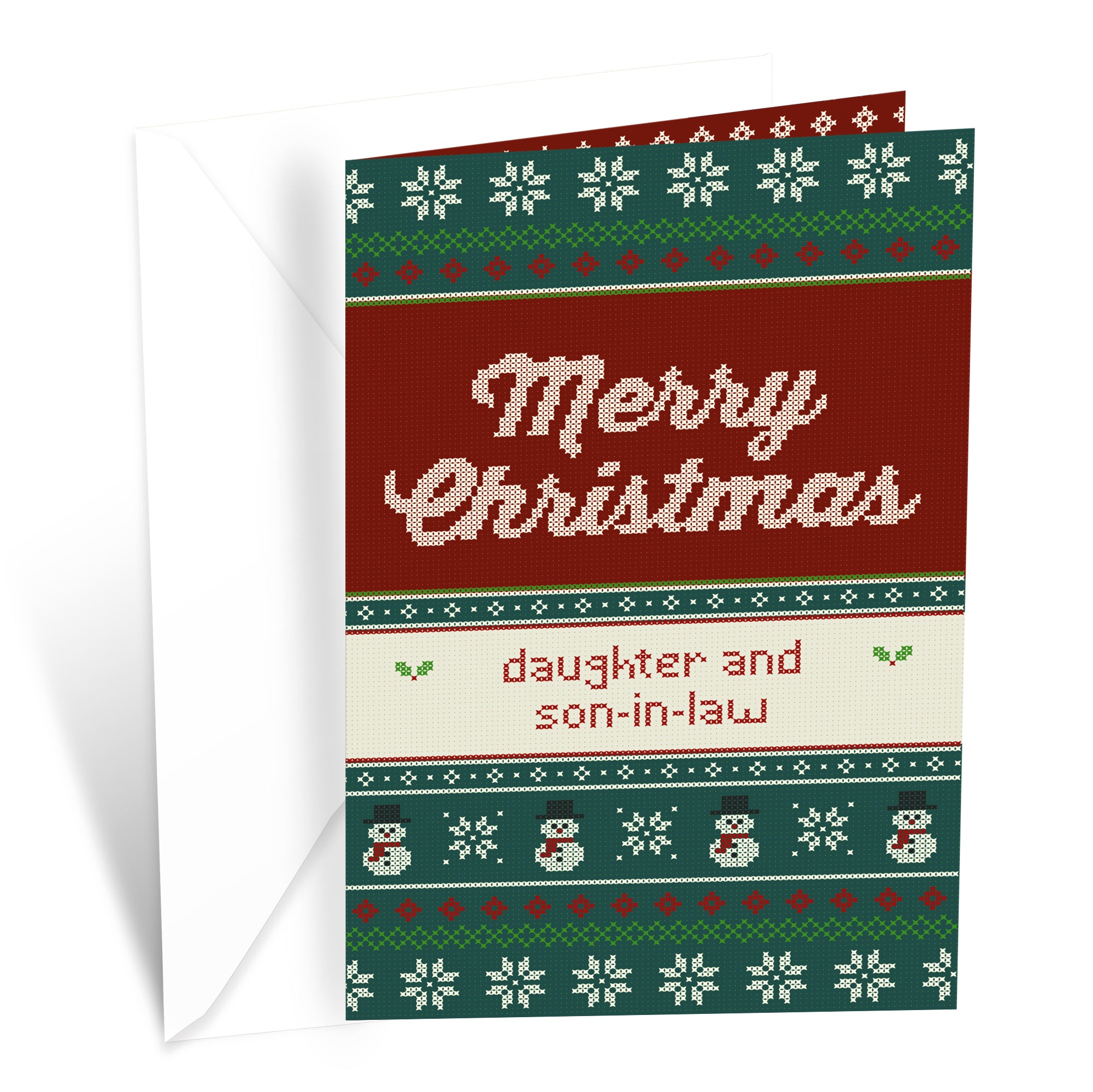 Christmas Card For Daughter & Son In Law