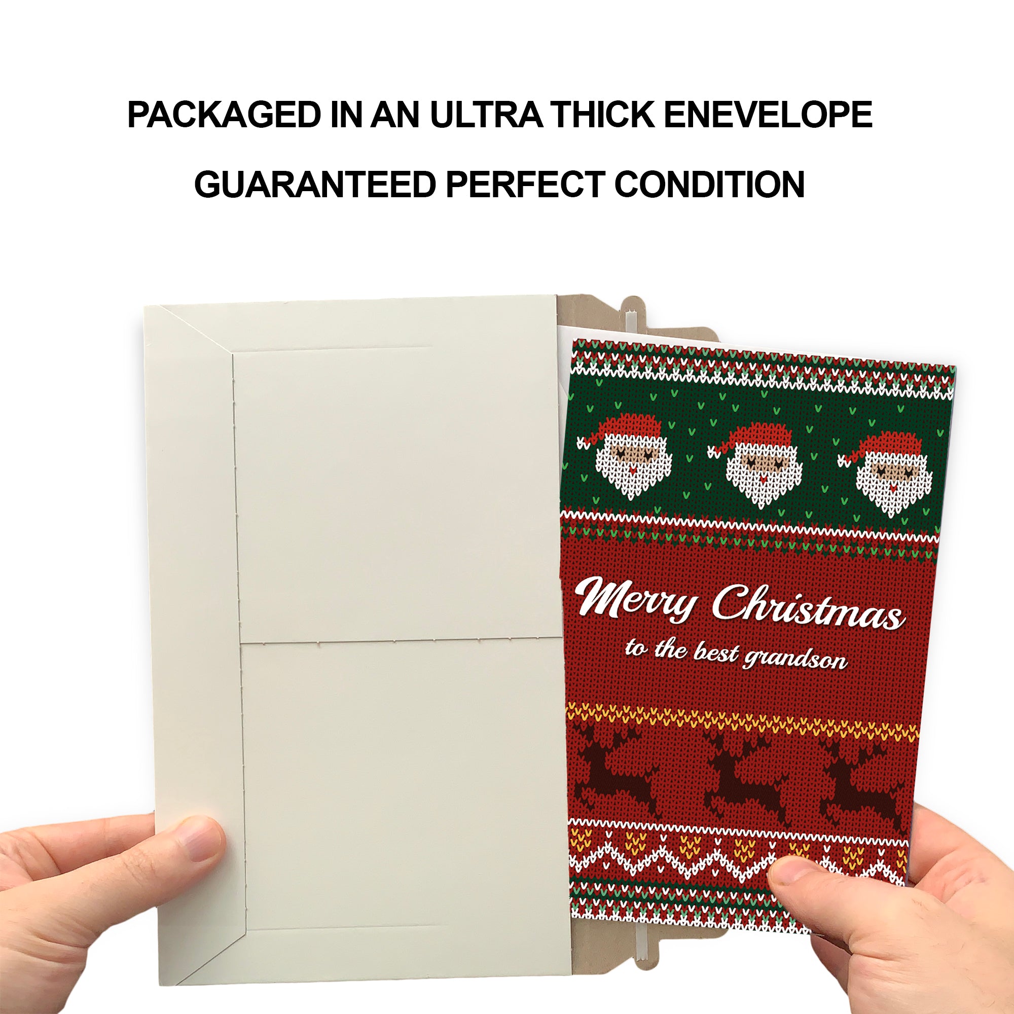 Christmas Card For Grandson