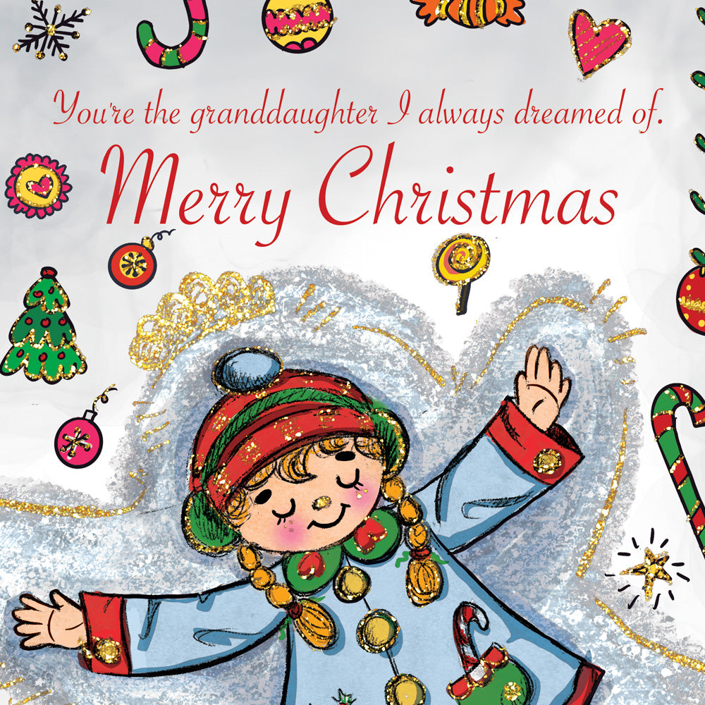 Christmas Card Granddaughter
